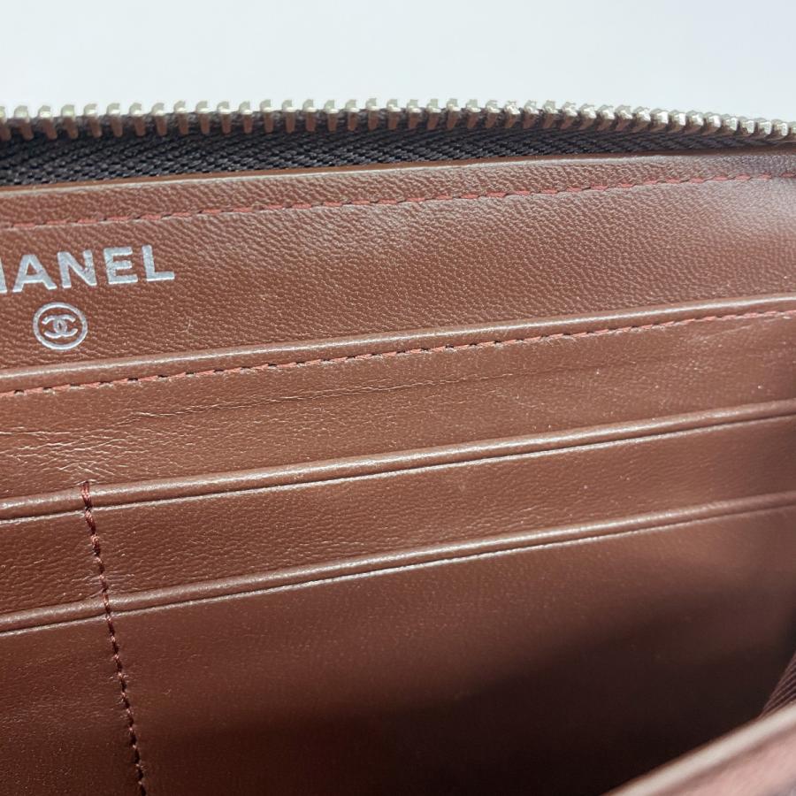 CHANEL 【5dd5228】シャネル 長財布 マトラッセ ラムスキン CHANEL 【5dd5228】シャネル 長財布 マトラッセ ラムスキン