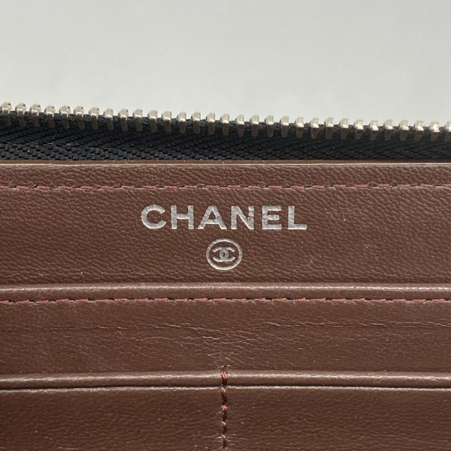 CHANEL 【5dd5228】シャネル 長財布 マトラッセ ラムスキン CHANEL 【5dd5228】シャネル 長財布 マトラッセ ラムスキン