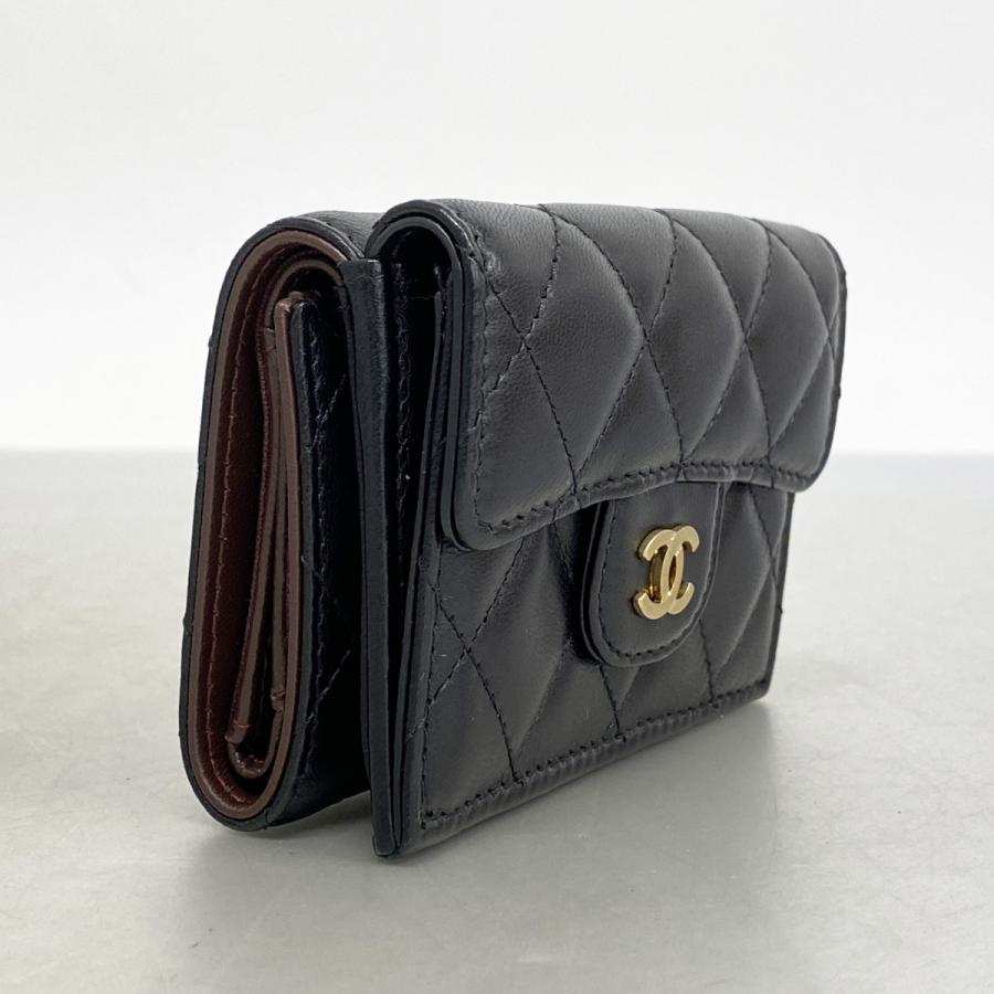 CHANEL 【5dd5917】シャネル 三つ折り財布 マトラッセ CHANEL 【5dd5917】シャネル 三つ折り財布 マトラッセ