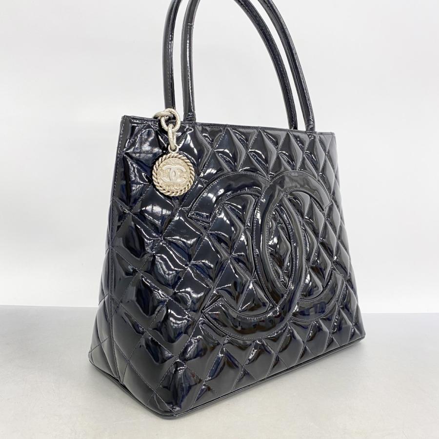 CHANEL 【5de6247】シャネル トートバッグ 復刻トート パテント CHANEL 【5de6247】シャネル トートバッグ 復刻トート パテント