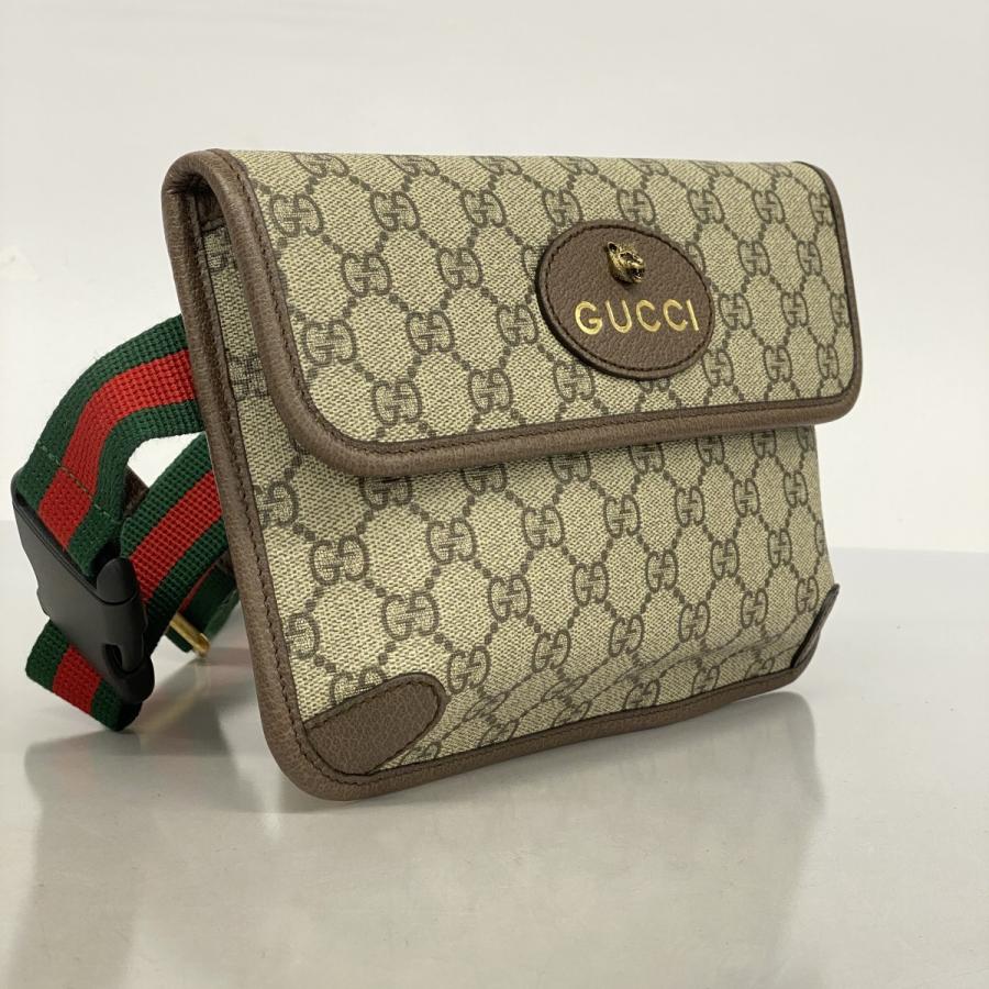 グッチ ネオ ヴィンテージ ベルト ウエスト ボディバッグ 斜め掛け GG