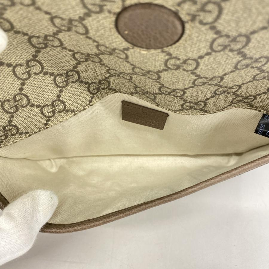 GUCCI ☆最終価格【5ea0323】グッチ ウエストバッグ GGスプリーム ネオ  