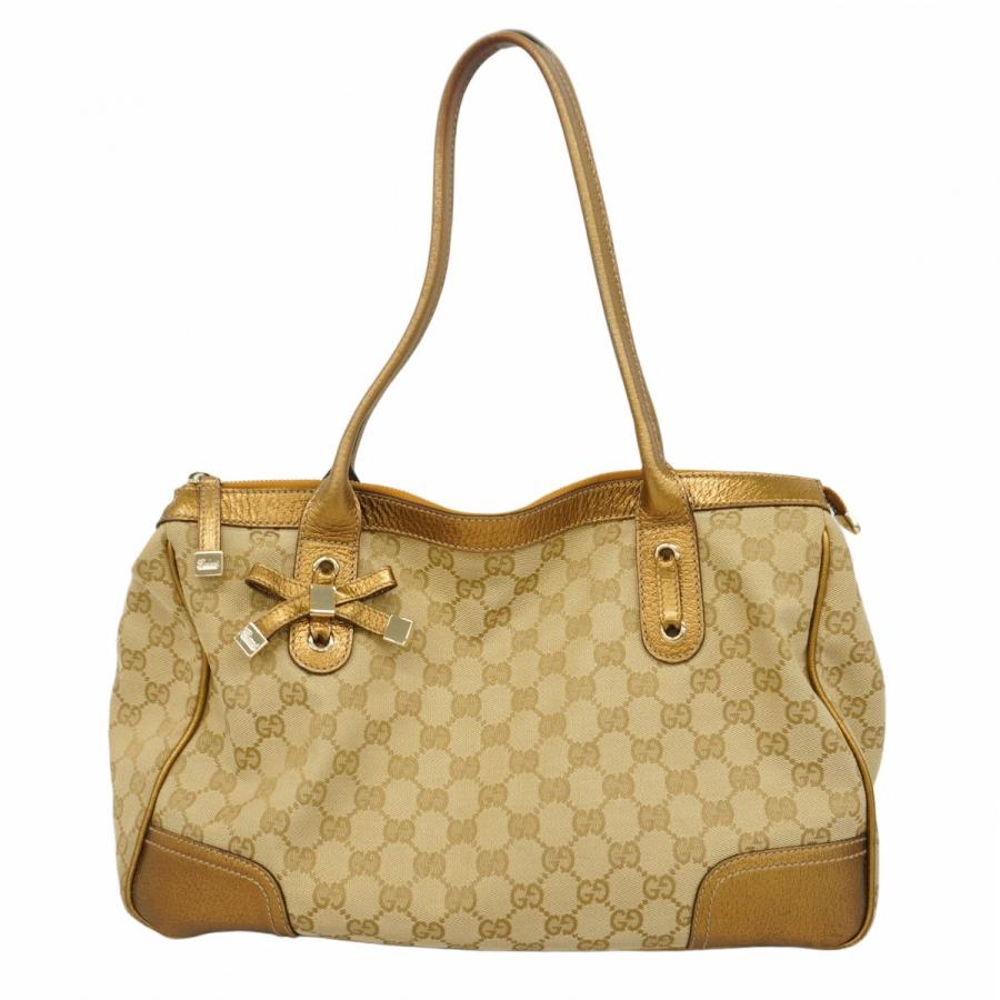 GUCCI 【5eb1294】グッチ トートバッグ GGキャンバス プリンシー  