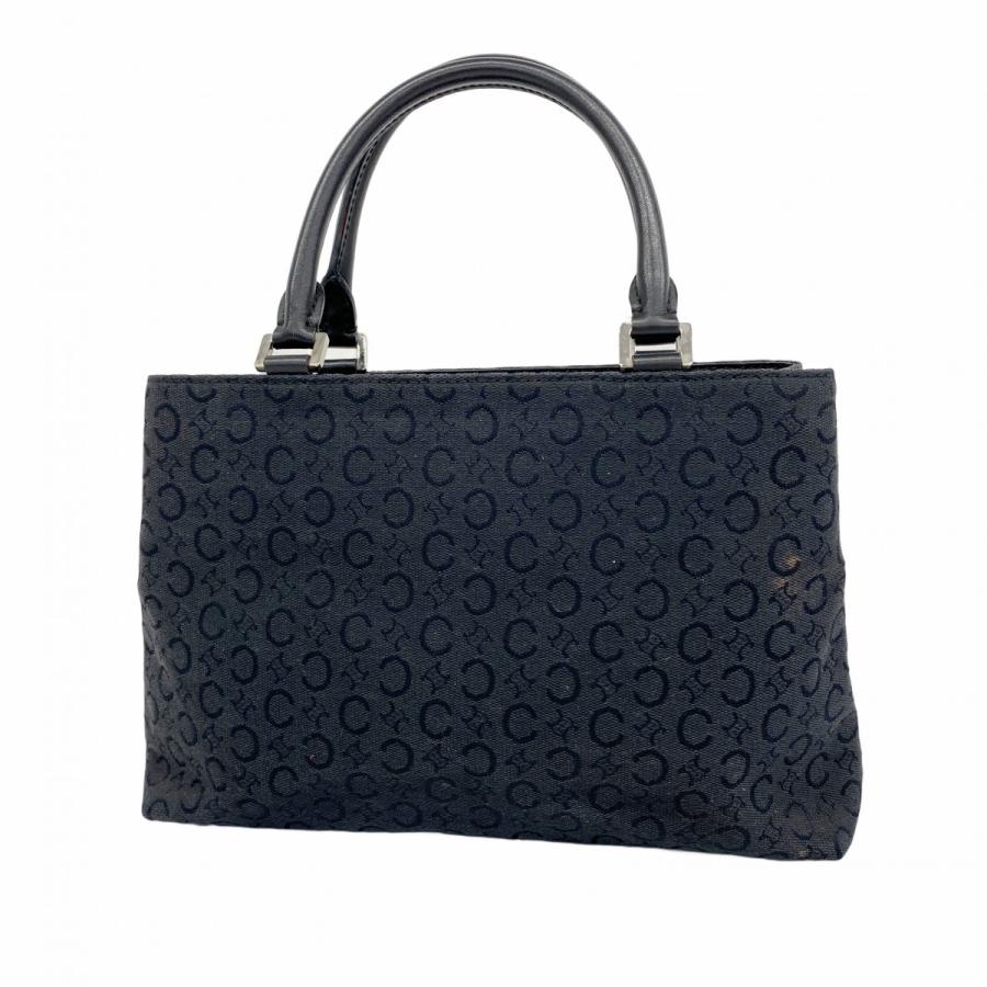 CELINE 【5eb2023】セリーヌ ハンドバッグ Cマカダム キャンバス  