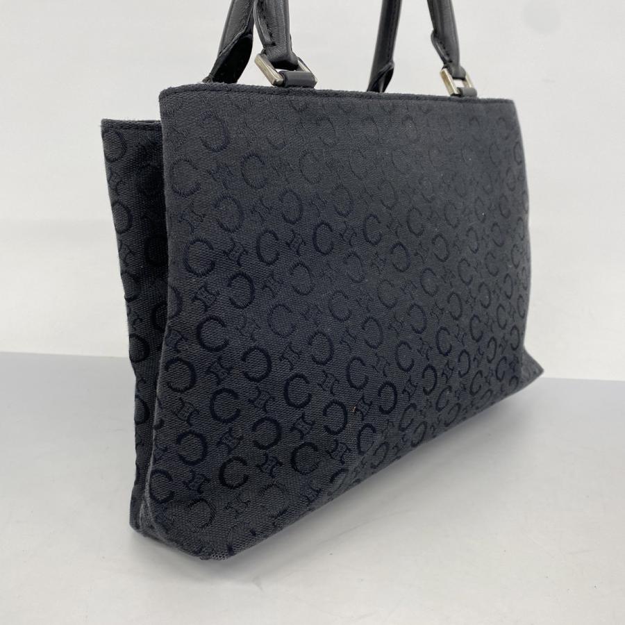 CELINE 【5eb2023】セリーヌ ハンドバッグ Cマカダム キャンバス  