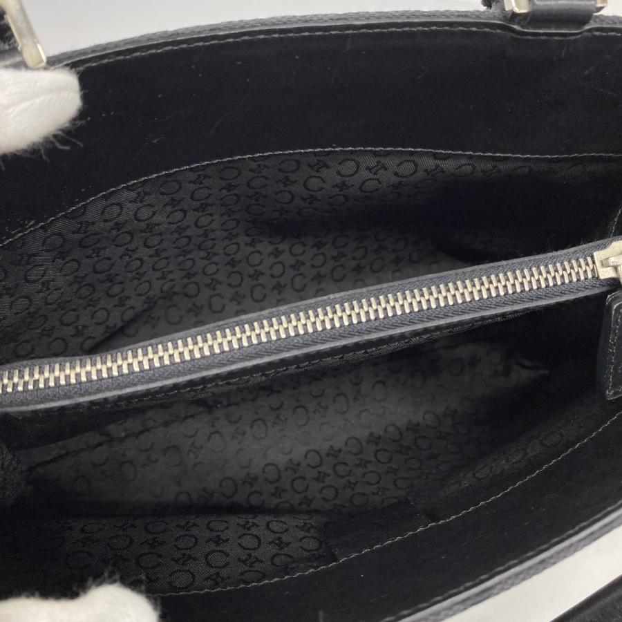 CELINE 【5eb2023】セリーヌ ハンドバッグ Cマカダム キャンバス  