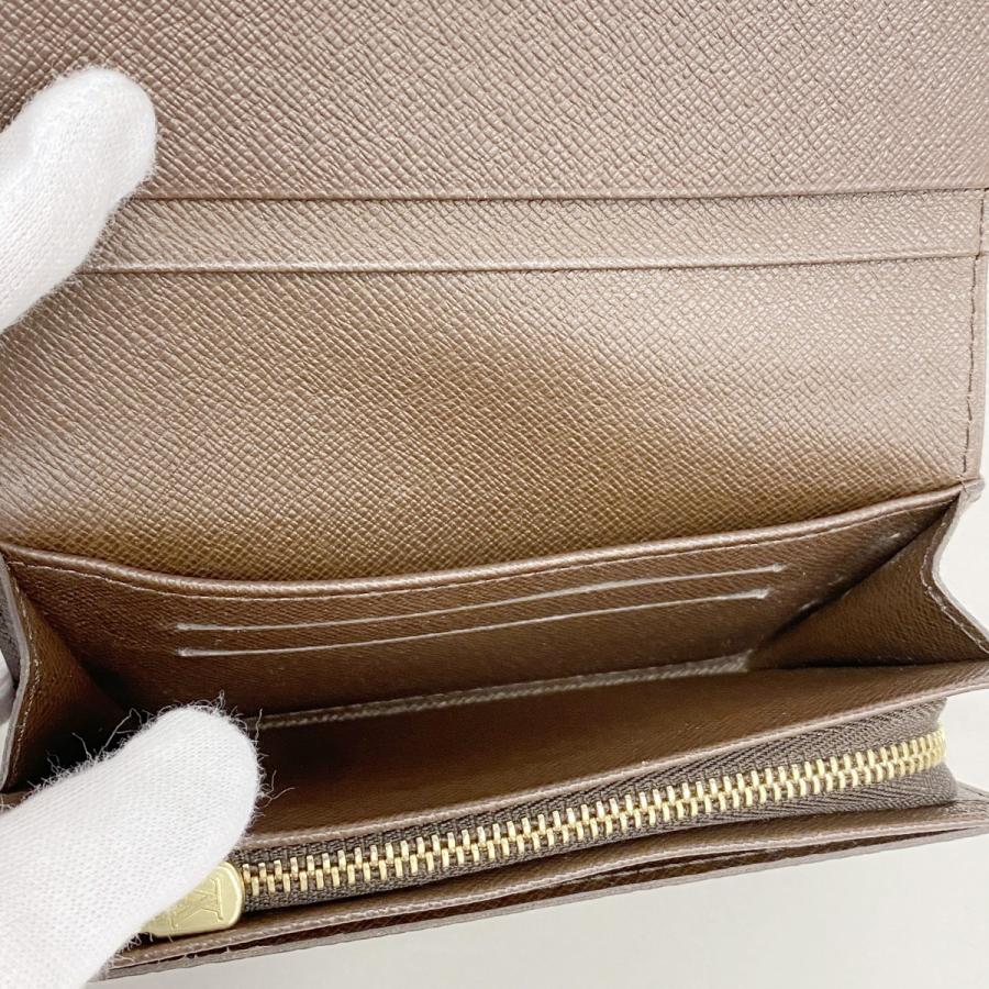 LOUIS VUITTON 【5eb2124】ルイヴィトン 財布 ダミエ ポルトフォイユ  