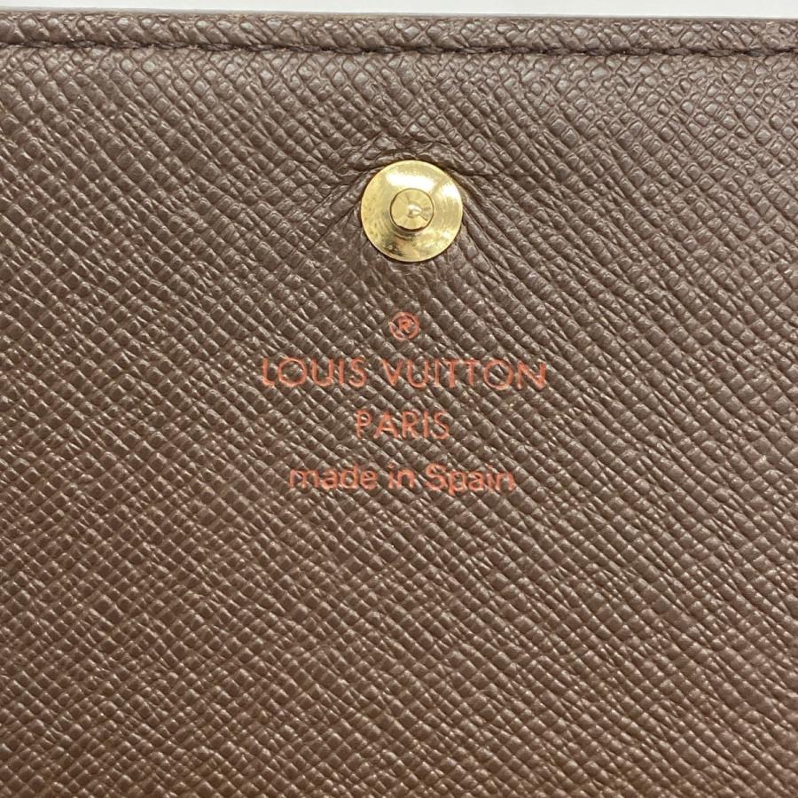 LOUIS VUITTON 【5eb2124】ルイヴィトン 財布 ダミエ ポルトフォイユ  