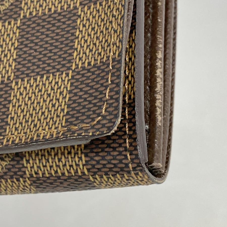 LOUIS VUITTON 【5eb2124】ルイヴィトン 財布 ダミエ ポルトフォイユ  