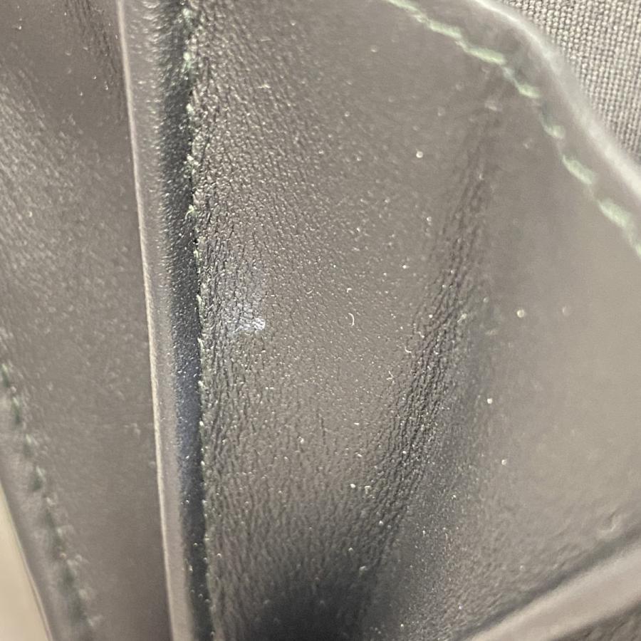 CHANEL 【5ec2626】シャネル 長財布 ボーイシャネル レザー ブラック  