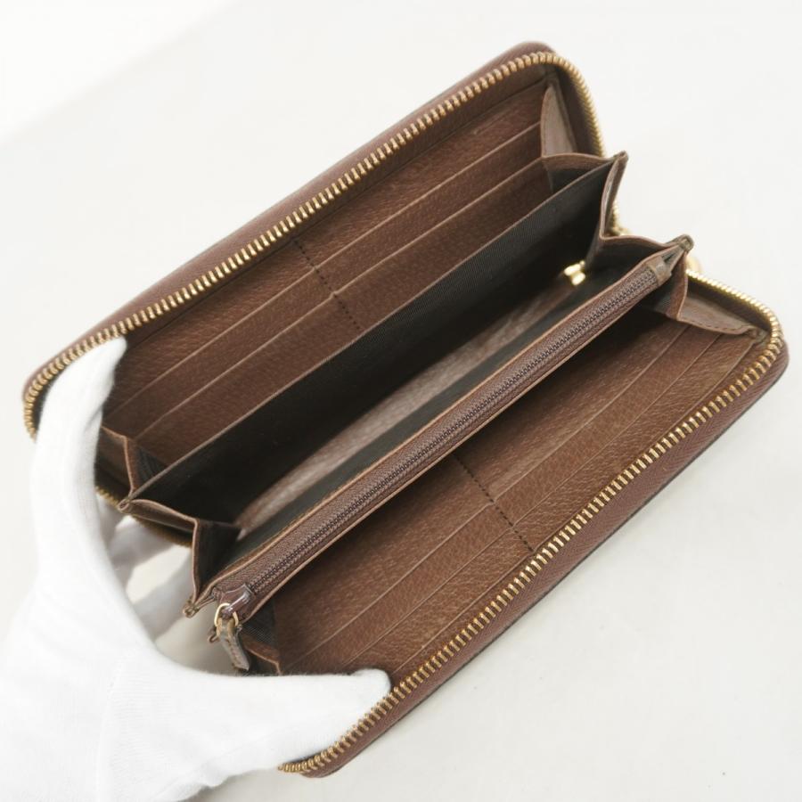 GUCCI ☆最終価格【5ec3026】グッチ 長財布 オフィディア 523154 PVC  