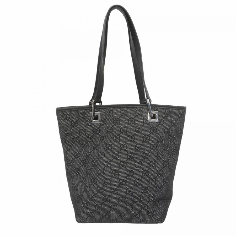 GUCCI 【5ec3377】グッチ トートバッグ 31244 デニム ブラック  