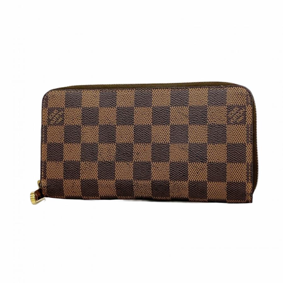 ルイヴィトン ダミエ 札入れ カード レザー ブラウン SG1155B