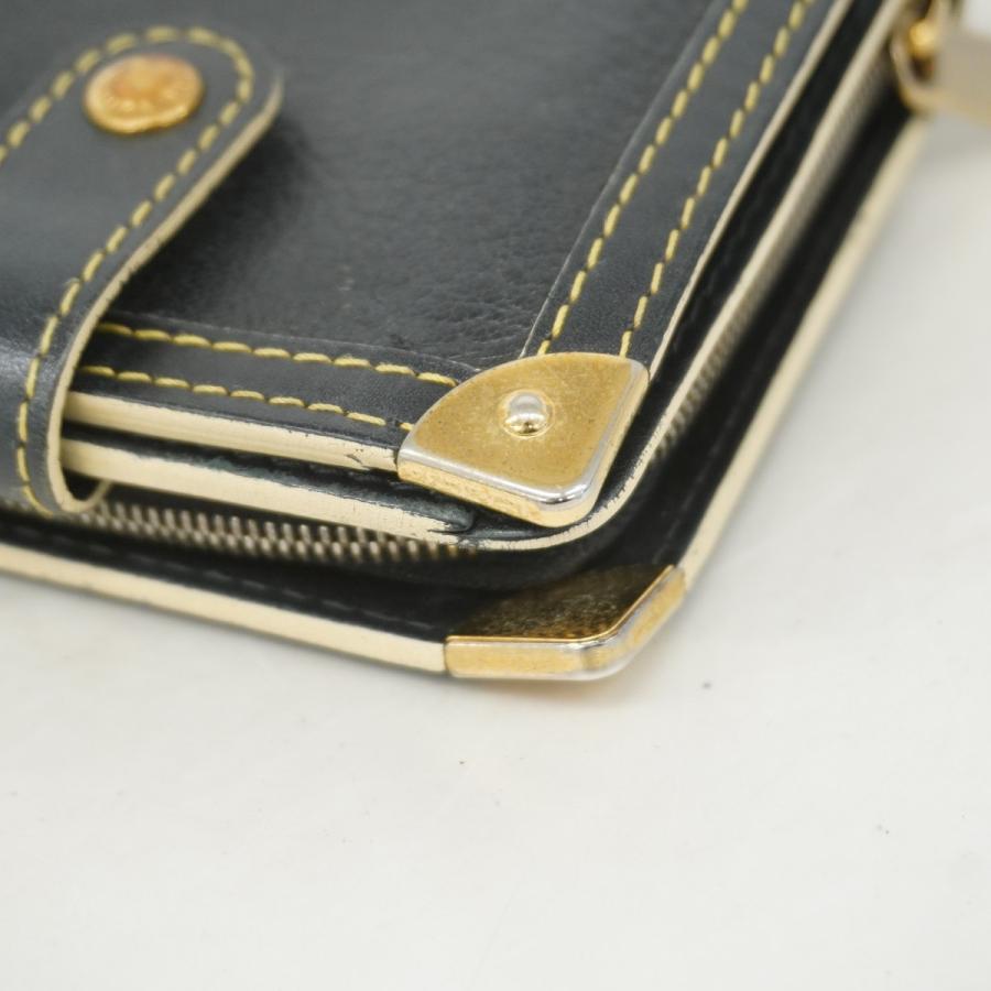 5ec3565】ルイヴィトン 財布 スハリ コンパクトジップ M91828 ノワール