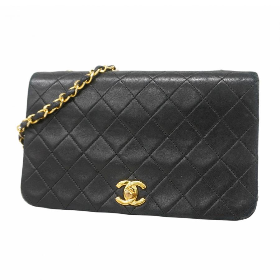 CHANEL 【5ec3717】シャネル ショルダーバッグ マトラッセ チェーン  