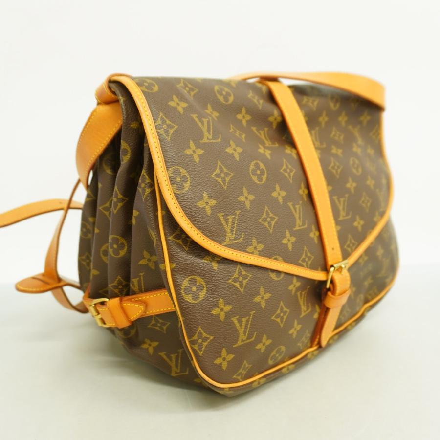 5ed4236】ルイヴィトン ショルダーバッグ モノグラム ソミュール35