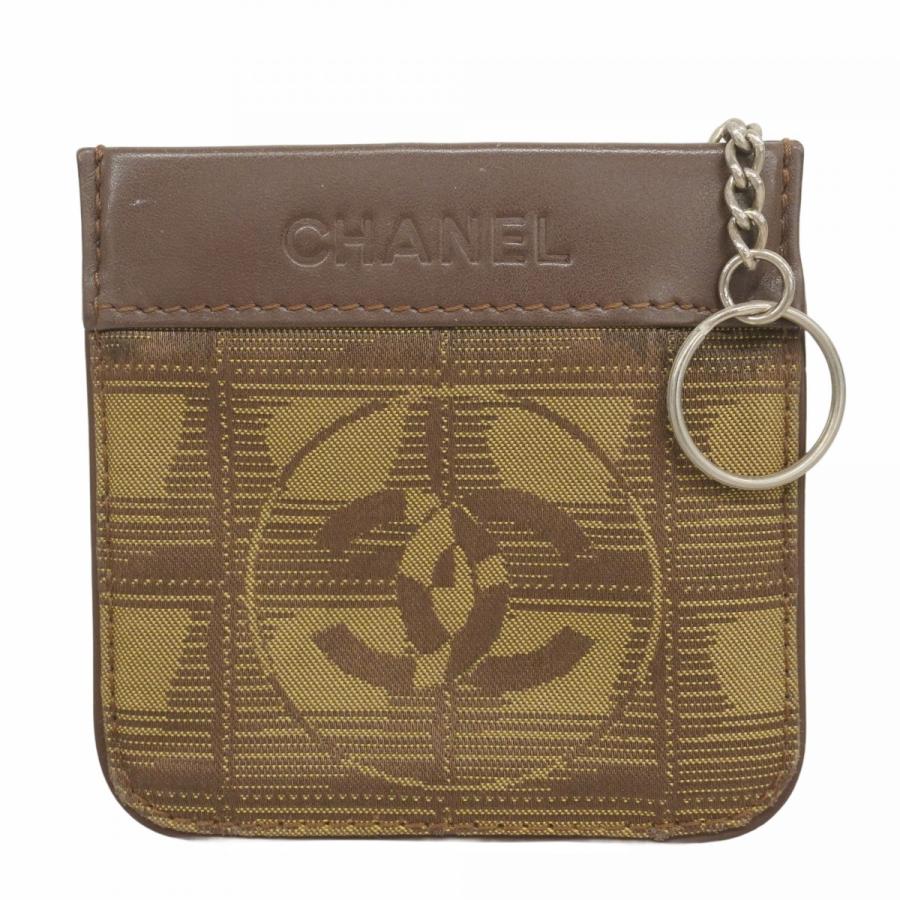 CHANEL 【5ed4539】シャネル コインケース ニュートラベル ナイロン  