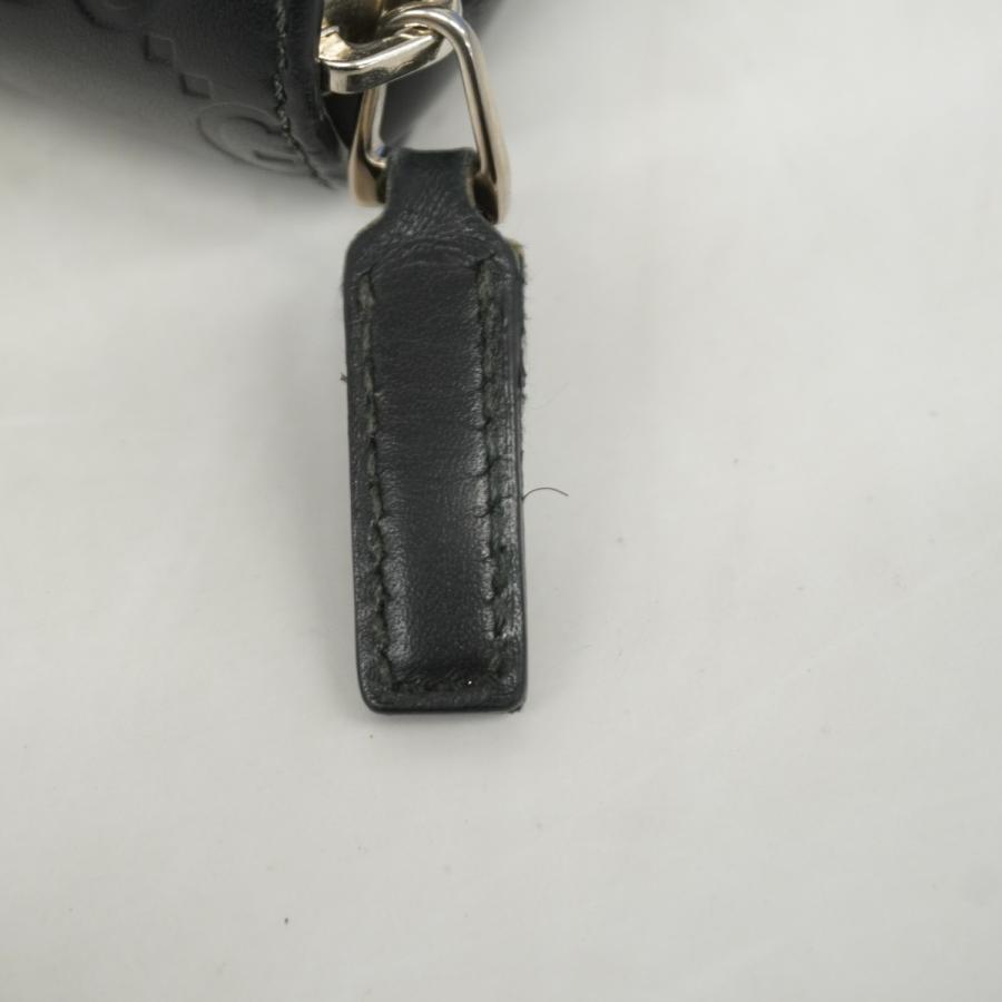 GUCCI 【5ed4668】グッチ 長財布 グッチシマ 278635 レザー ブラック  