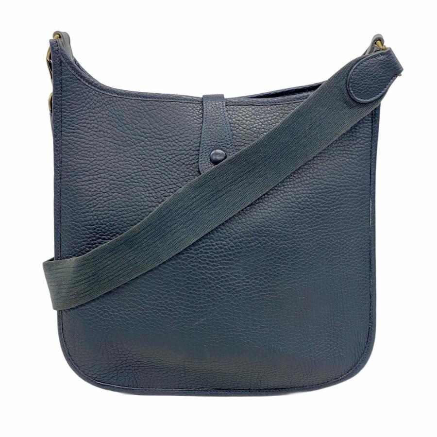 美品】エルメス エブリンGM ショルダーバッグ フィヨルドレザー 黒 Ⅰアン