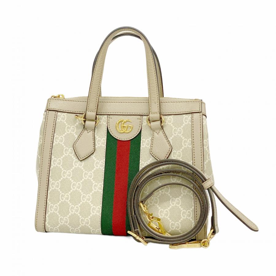 GUCCI 【5ga0537-b-h】グッチ ハンドバッグ オフィディア 547551 PVC  