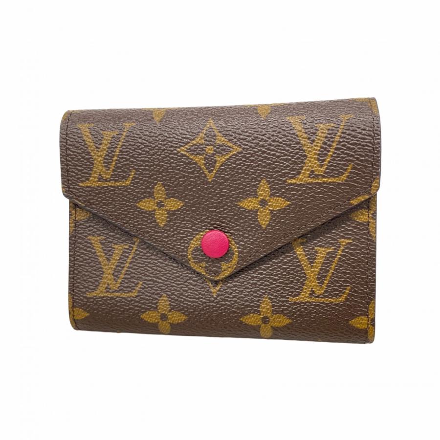 LOUIS VUITTON 【5gd4540-h】ルイヴィトン 三つ折り財布 モノグラム  