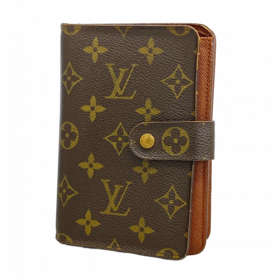 未使用に近い ルイヴィトン モノグラム パピエジップ LOUIS VUITTON ◇◇ ルイヴィトン ポルト・パピエ・ジップ