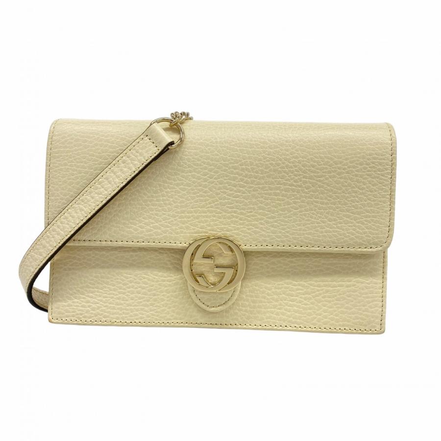 GUCCI 【5ge5648-h】グッチ ショルダーウォレット インターロッキングG  