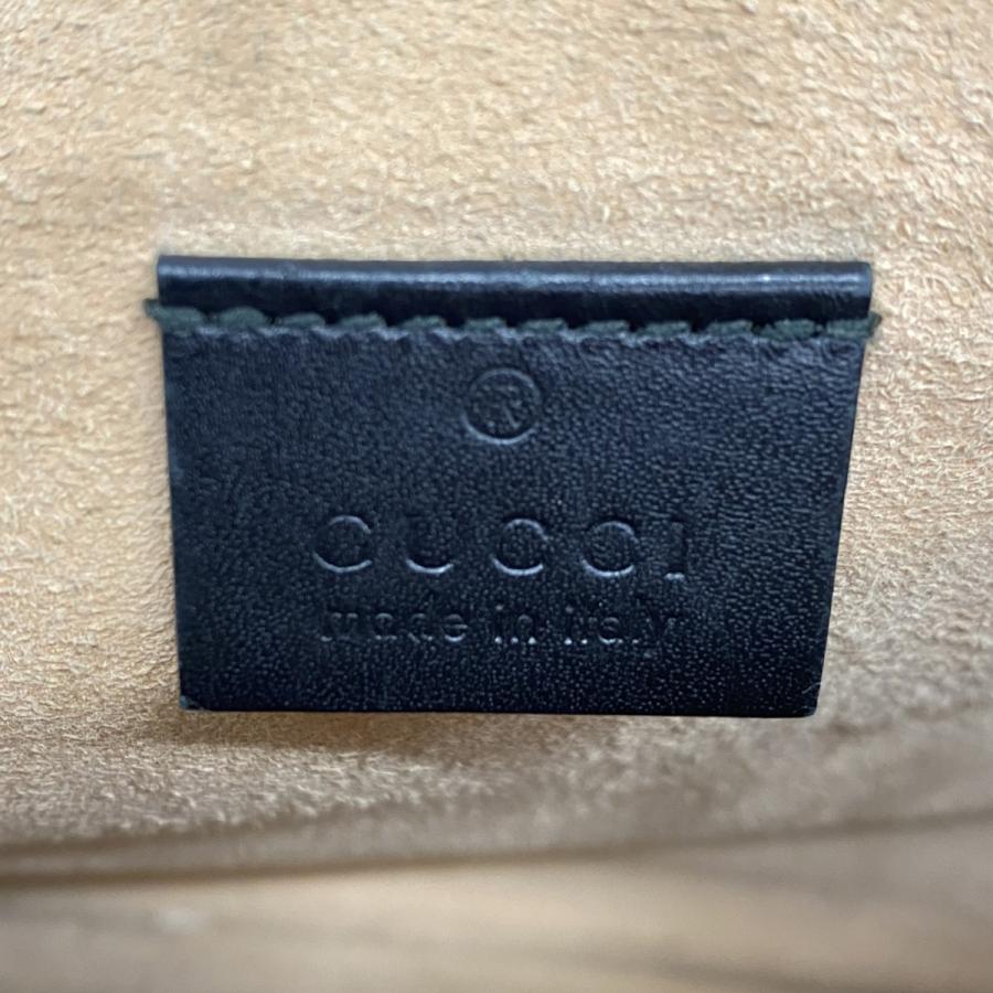 GUCCI 【5ge6097】グッチ クラッチバッグ ゴースト 445597 レザー  