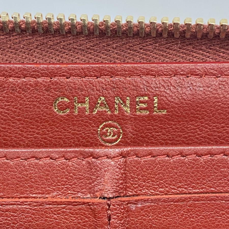 CHANEL 【5ge6251-h】シャネル 長財布 Vステッチ 2.55 カーフスキン  
