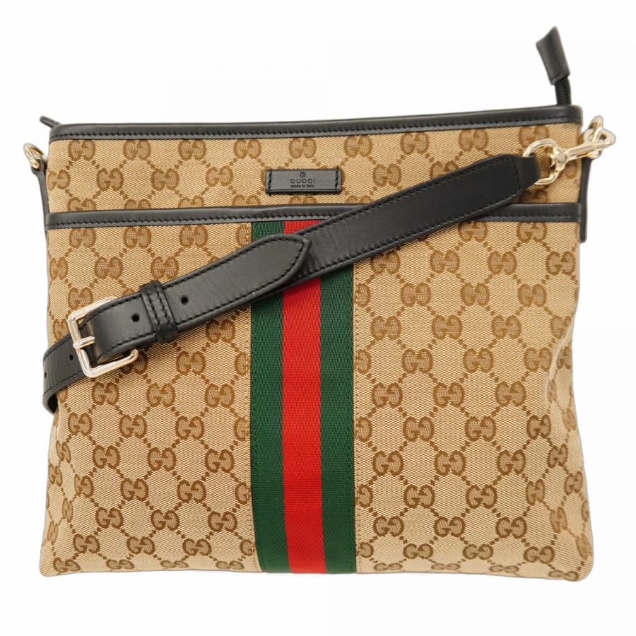 グッチ ショルダーバッグ GG キャンバス シェリーライン 388926