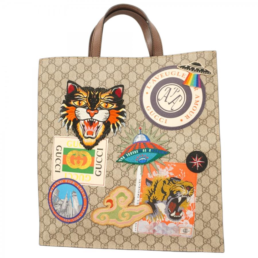 GUCCI 【5ge6361-h】グッチ トートバッグ GGスプリーム 474084 PVC  