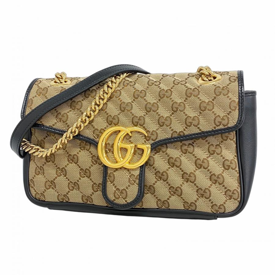 【美品】 GUCCI グッチ GG キャンバス ボストンバッグ ショルダー GUCCI - グッチ GGキャンバス シェリーライン ミニボストン