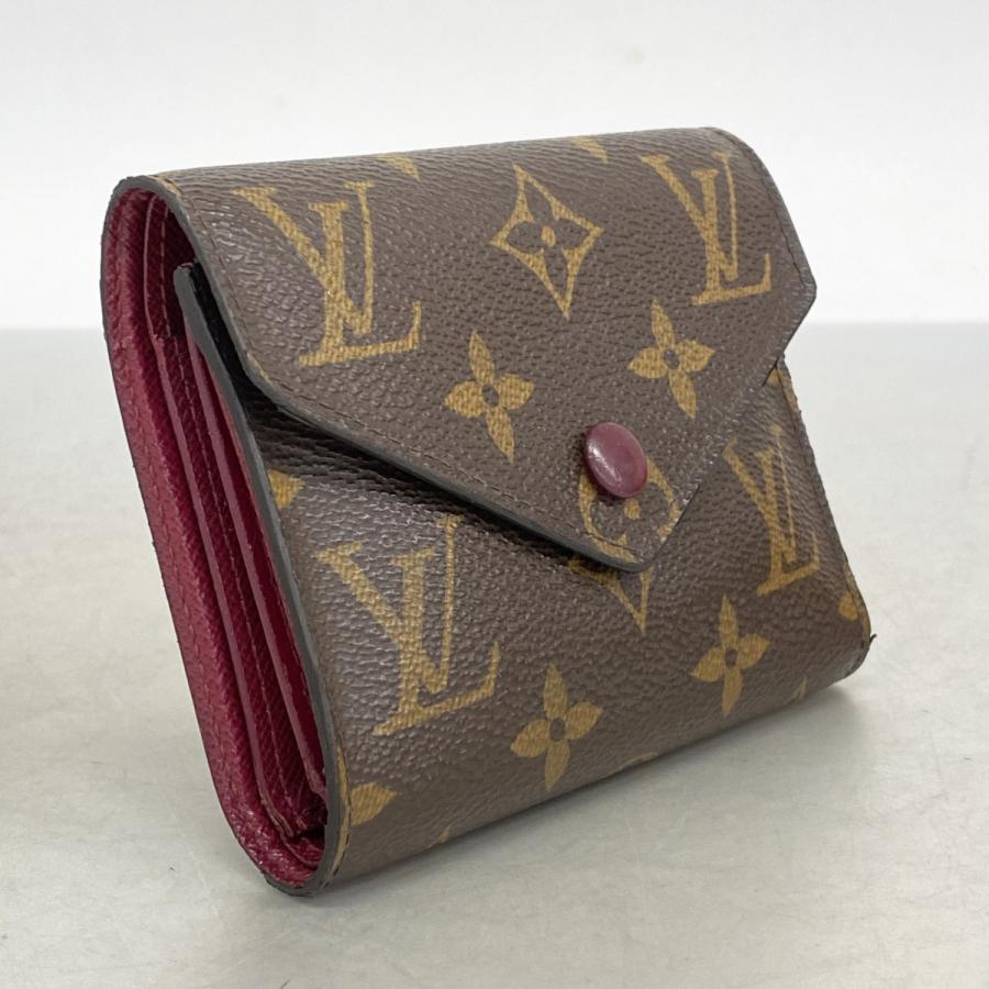 LOUIS VUITTON 【5ge6530】ルイヴィトン 三つ折り財布 モノグラム  