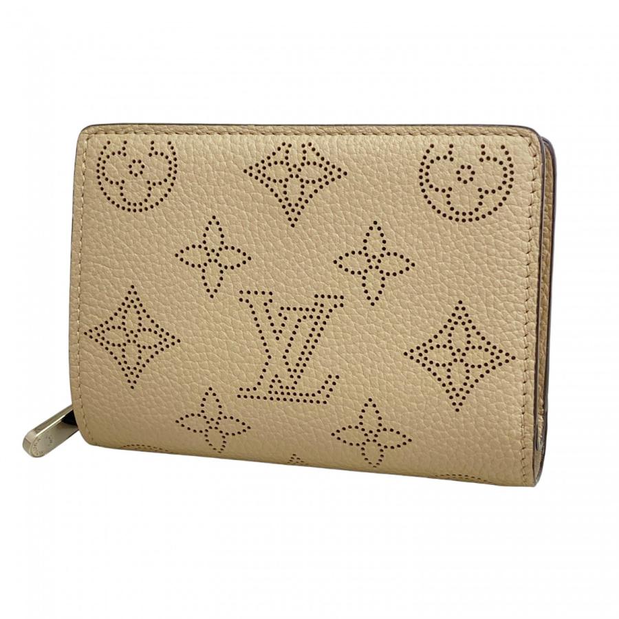 LOUIS VUITTON 【5ge6571】ルイヴィトン 財布 マヒナ ポルトフォイユ  