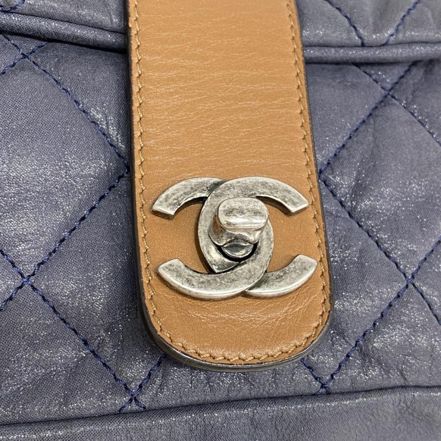 CHANEL 【5ha0153】シャネル ハンドバッグ マトラッセ チェーン  