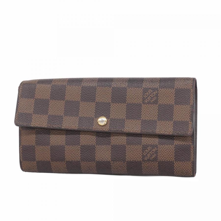 LOUIS VUITTON 【5ha0198-h】ルイヴィトン 長財布 ダミエ  