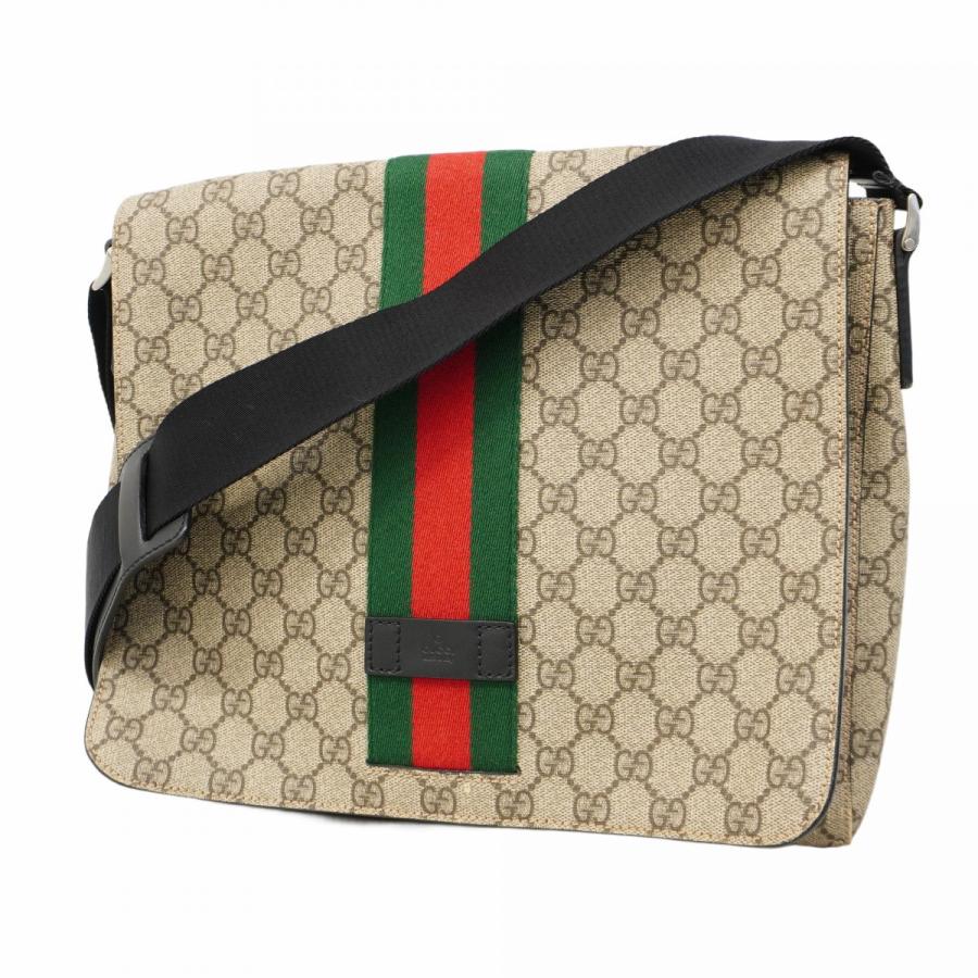GUCCI】ショルダーバッグシェリーラインGGスプリームブラウン