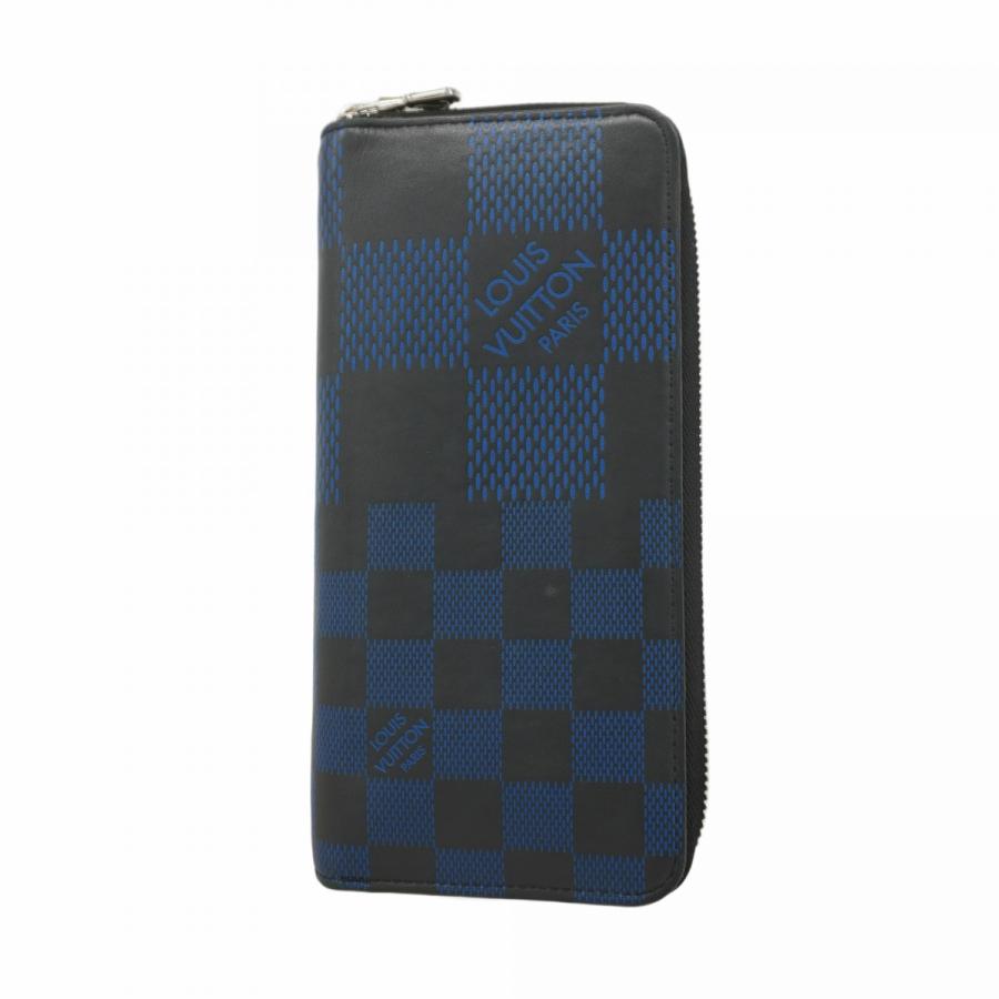 美品‼️ ルイヴィトン ジッピーウォレット ダミエ・エベヌ PVCレザー 長財布 LOUIS VUITTON ルイヴィトン 長財布 ダミエ ジッピー ウォレット