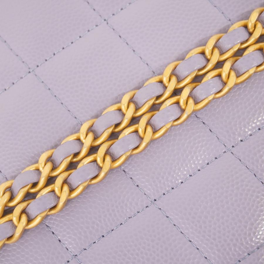 CHANEL 【5hb0679-h】シャネル バニティバッグ マトラッセ チェーン  