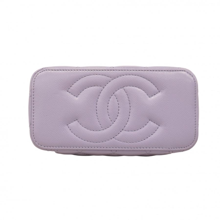 CHANEL 【5hb0679-h】シャネル バニティバッグ マトラッセ チェーン  
