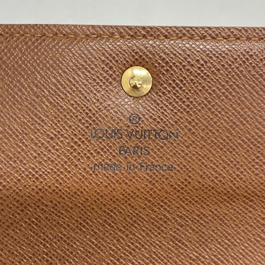 LOUIS VUITTON 【5hb0897-h】ルイヴィトン 三つ折り財布 モノグラム  