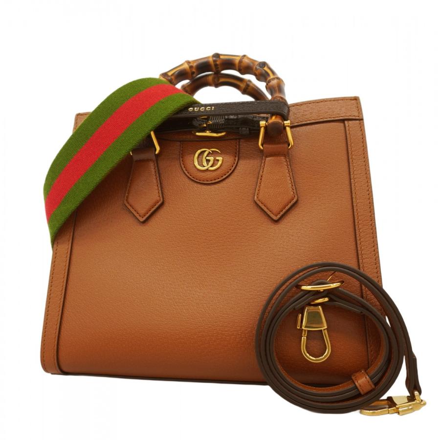 GUCCI 【5hb0998-h】グッチ ハンドバッグ ダイアナ 702721 レザー  