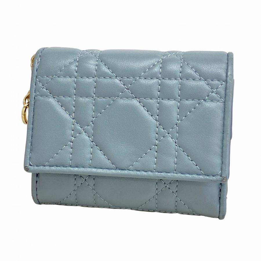 Christian Dior 【5hb1077-h】クリスチャンディオール 三つ折り財布  