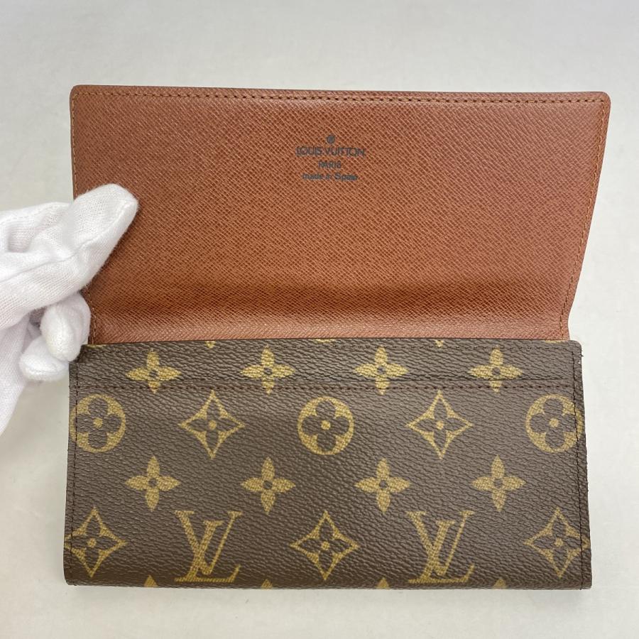 LOUIS VUITTON 【5hb1204】ルイヴィトン 長札入れ モノグラム  
