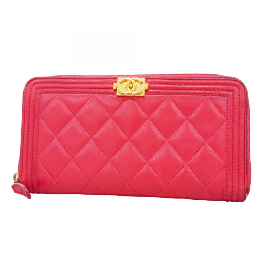 CHANEL ボーイシャネル　長財布　ラウンドファスナー　ラムスキン 楽天市場】シャネル 長財布 CHANEL ボーイシャネル ラウンドファスナー
