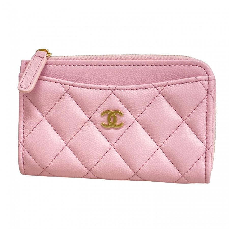 CHANEL 【5hd4234-b-h】シャネル コインケース マトラッセ キャビア 