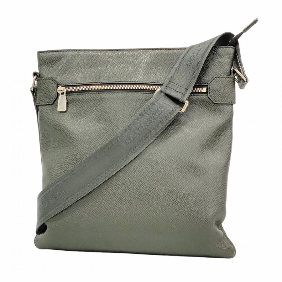 ルイヴィトン　タイガ　サシャ　ショルダーバッグ　グレー 中古・古着通販】LOUIS VUITTON (ルイ ヴィトン) タイガ サシャ
