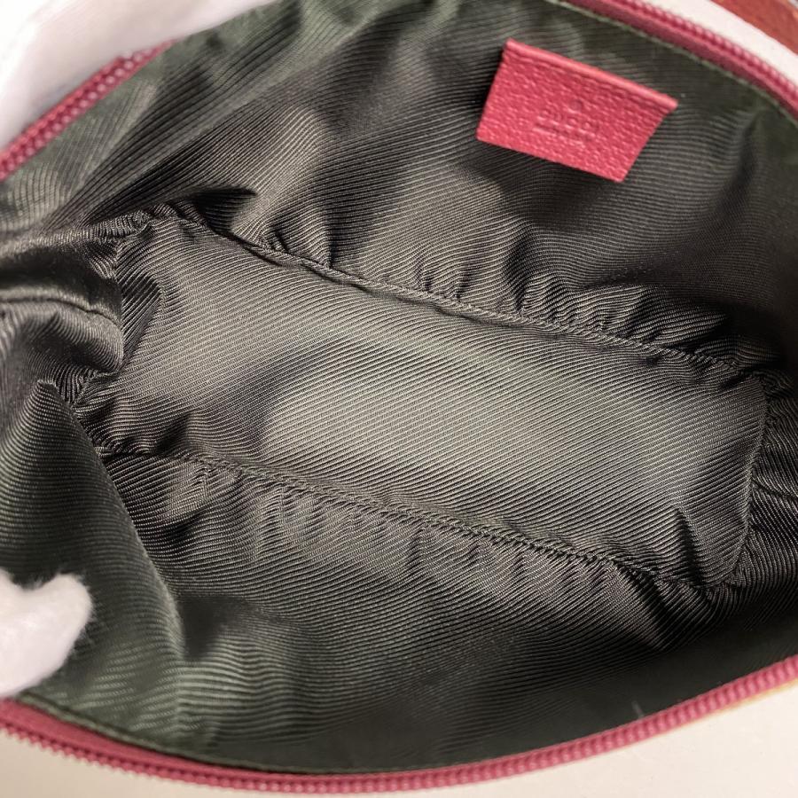 GUCCI 【5ic3442】グッチ ポーチ GGキャンバス 07198 キャンバス  