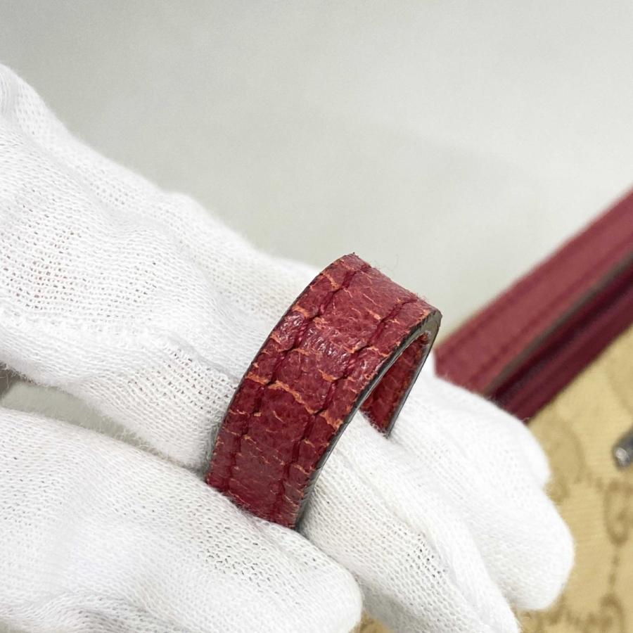 GUCCI 【5ic3442】グッチ ポーチ GGキャンバス 07198 キャンバス  