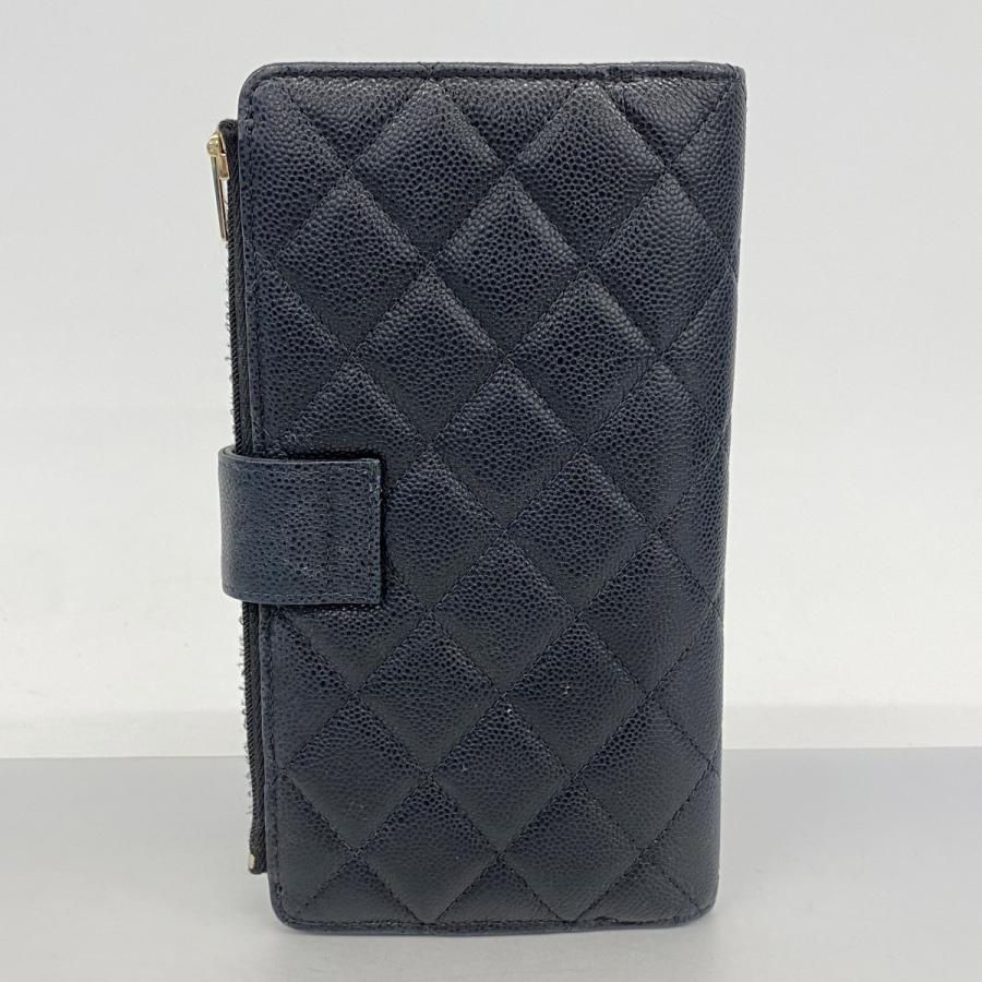 CHANEL ☆SALE【5ic3486】シャネル 長財布 マトラッセ キャビアスキン  